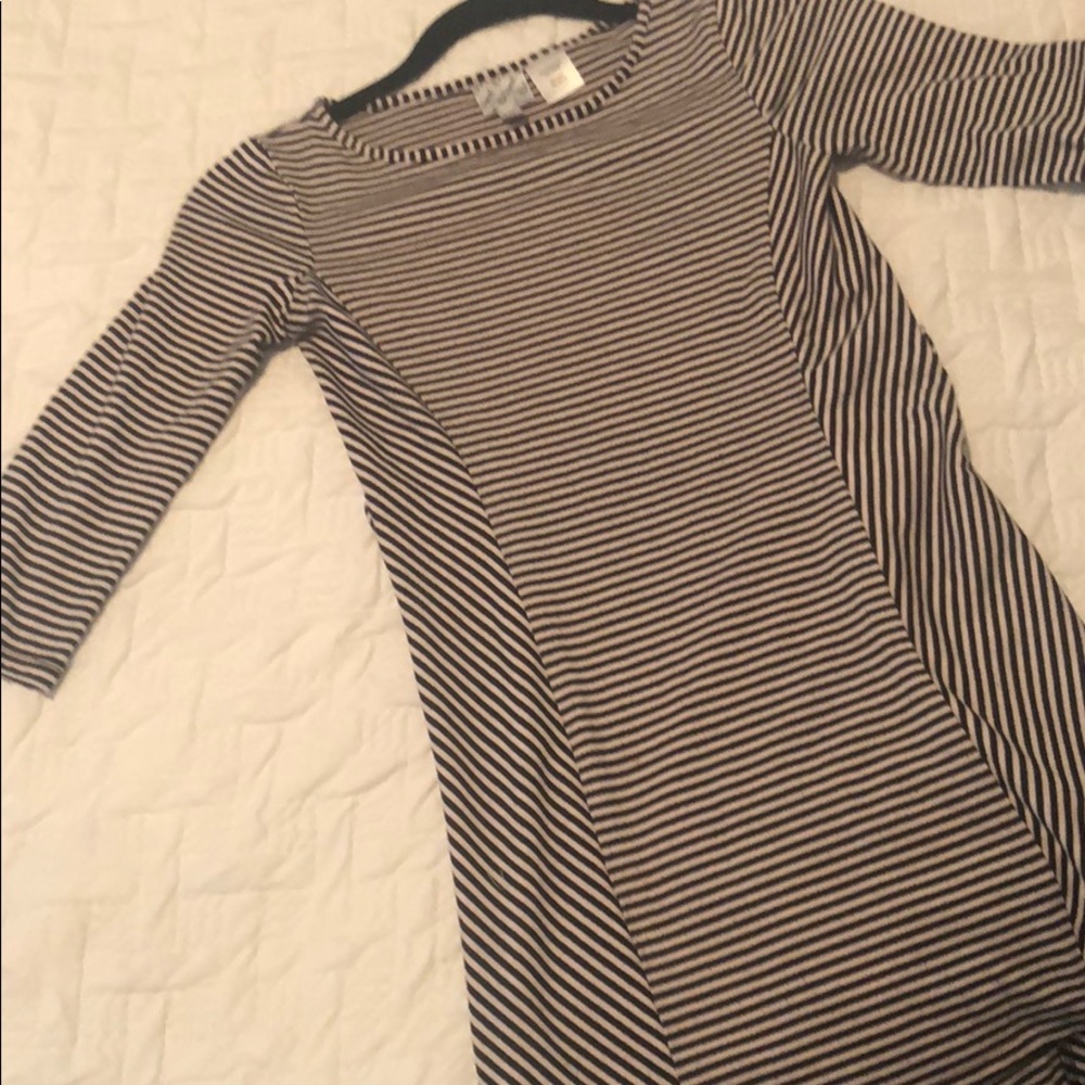D-signed Girls, striped dress. Size 10-12